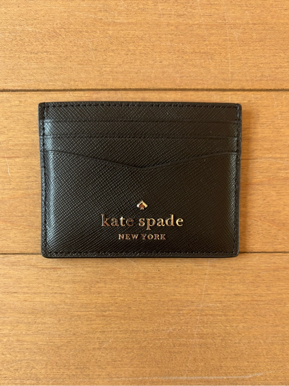Kate Spade black cardholder